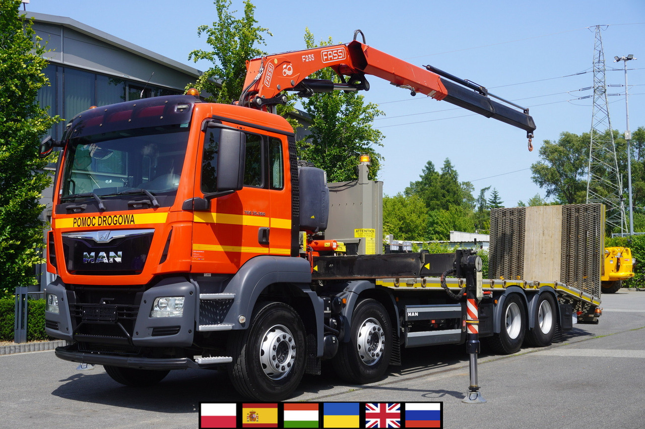 MAN TGS 35.360 E6 8x2 / FASSI F235 crane / 6.5 T cap. / 8.3 m reach - Crane truck: picture 1 MAN TGS 35.360 E6 8x2 / FASSI F235 crane / 6.5 T cap. / 8.3 m reach - Crane truck: picture 1