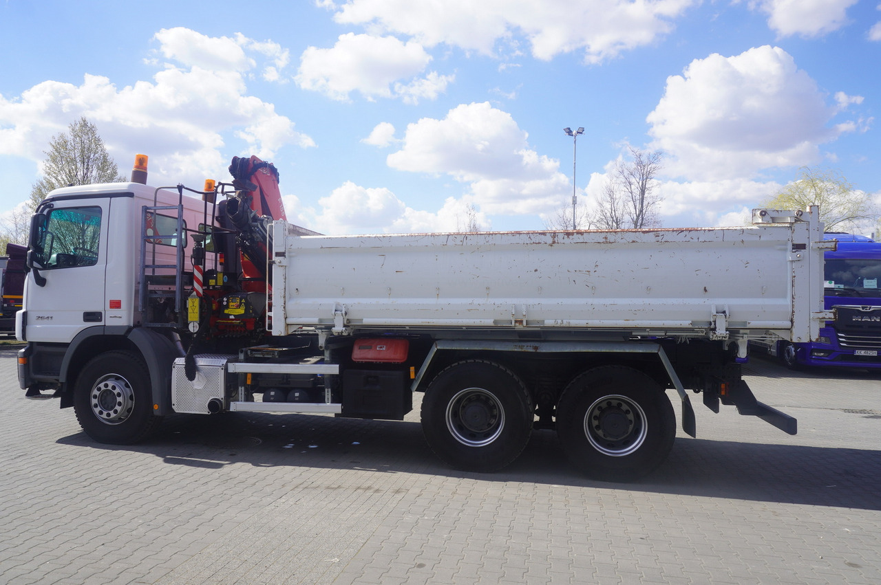 Dropside/ Flatbed truck, Crane truck MERCEDES-BENZ Actros 2641 6×4 E5 / Crane / Dumper / 110000 km!: picture 13 Dropside/ Flatbed truck, Crane truck MERCEDES-BENZ Actros 2641 6×4 E5 / Crane / Dumper / 110000 km!: picture 13