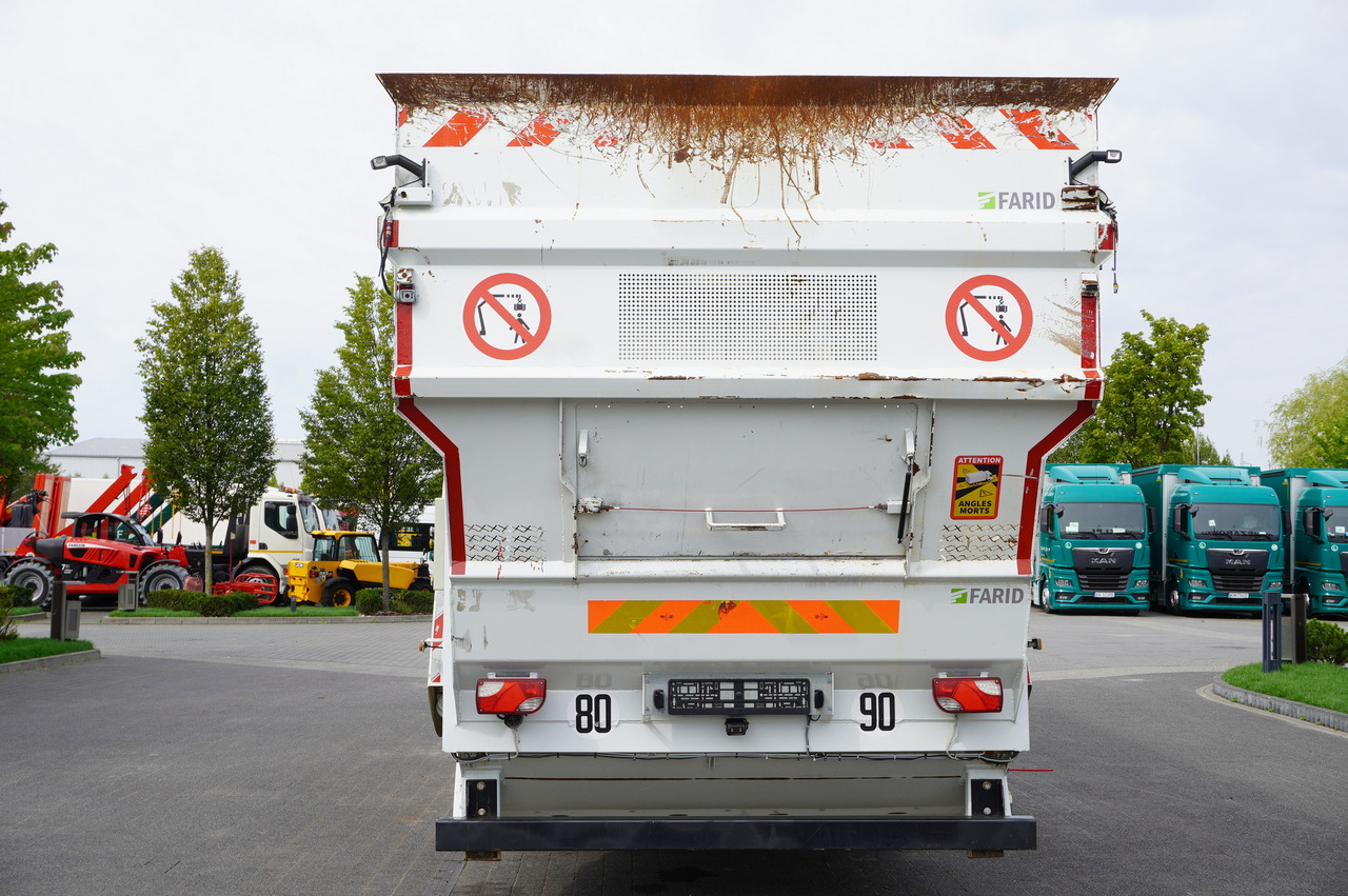 MERCEDES-BENZ Antos 3240 8x2 / Tajfun 5T crane / Farid Industries garbage truck/ 3 steered axles - Crane truck: picture 5 MERCEDES-BENZ Antos 3240 8x2 / Tajfun 5T crane / Farid Industries garbage truck/ 3 steered axles - Crane truck: picture 5