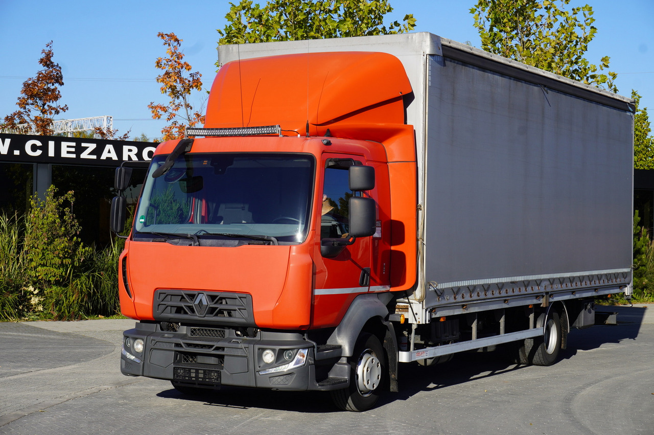 RENAULT Midlum 12.245 / dropside / sleeper / 18 pallets - Curtain side truck: picture 1 RENAULT Midlum 12.245 / dropside / sleeper / 18 pallets - Curtain side truck: picture 1