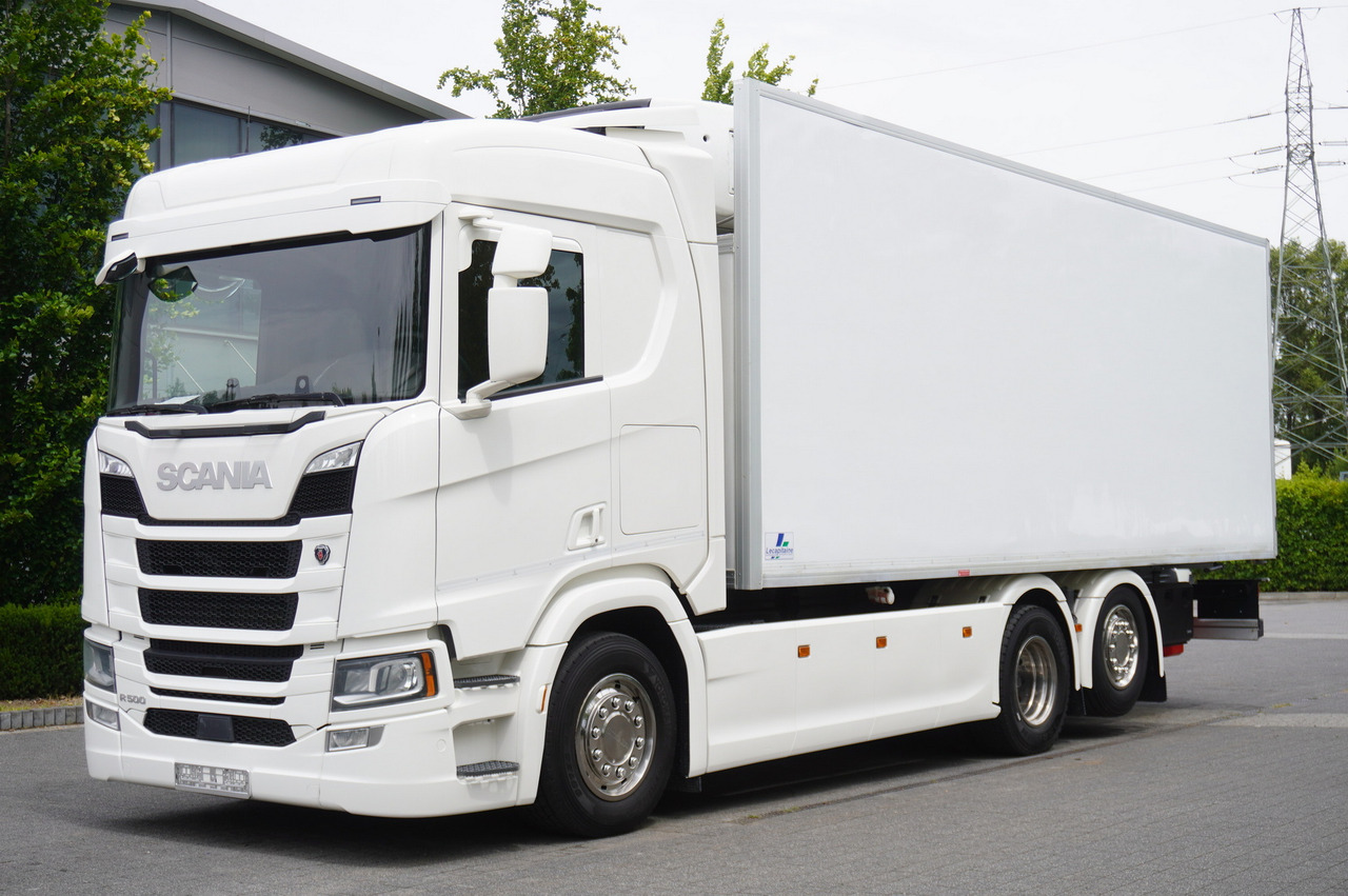 Refrigerator truck SCANIA R500 / Lecapitaine refrigerator / Carrier Supra 950 / steered 3rd axle: picture 9