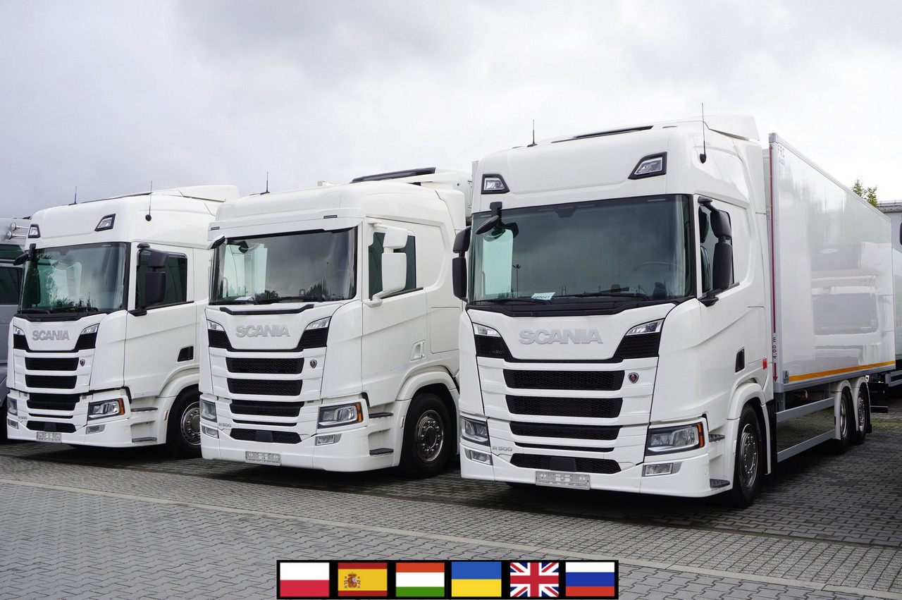 SCANIA R500 / Refrigerator Superstructure / steered axle / several units - Refrigerator truck: picture 1 SCANIA R500 / Refrigerator Superstructure / steered axle / several units - Refrigerator truck: picture 1
