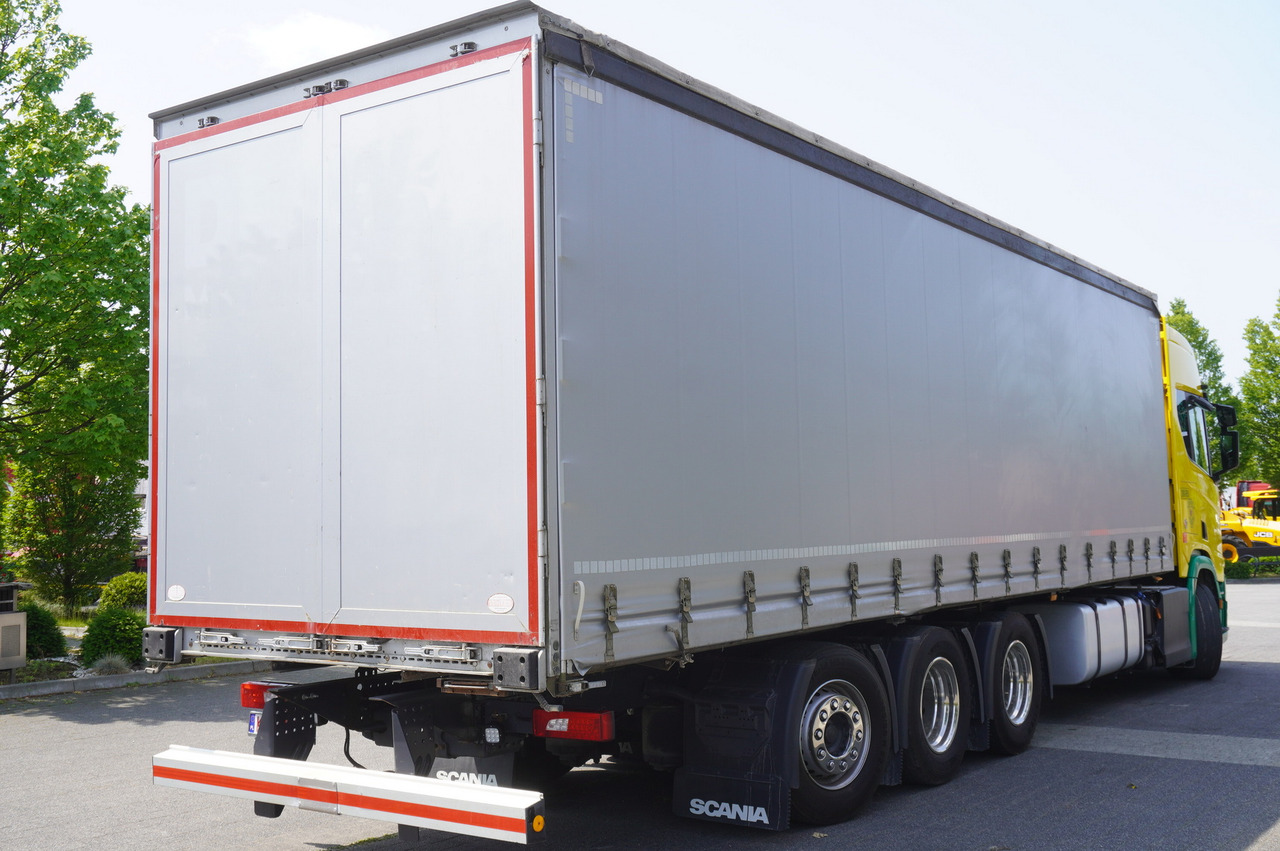 SCANIA R650 V8 8x4 /4 / 2020 / Curtainsider 23 EPAL - Curtain side truck: picture 4 SCANIA R650 V8 8x4 /4 / 2020 / Curtainsider 23 EPAL - Curtain side truck: picture 4