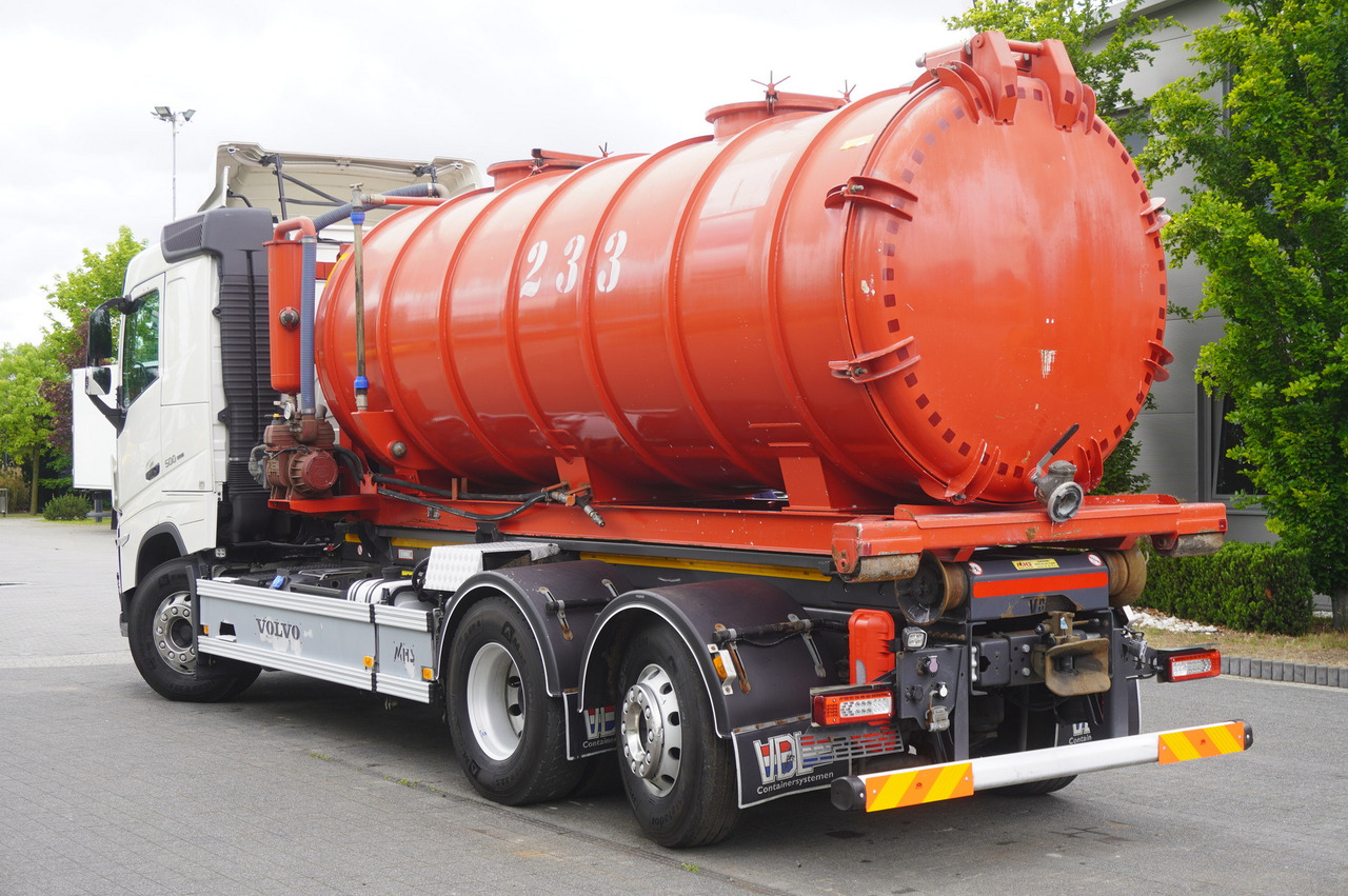 VOLVO Volvo FH 500 / Septic barrel 13000 l / Hook lift 21 t / 2022 / 3rd axle steered / 2 units - Slurry tanker: picture 5 VOLVO Volvo FH 500 / Septic barrel 13000 l / Hook lift 21 t / 2022 / 3rd axle steered / 2 units - Slurry tanker: picture 5