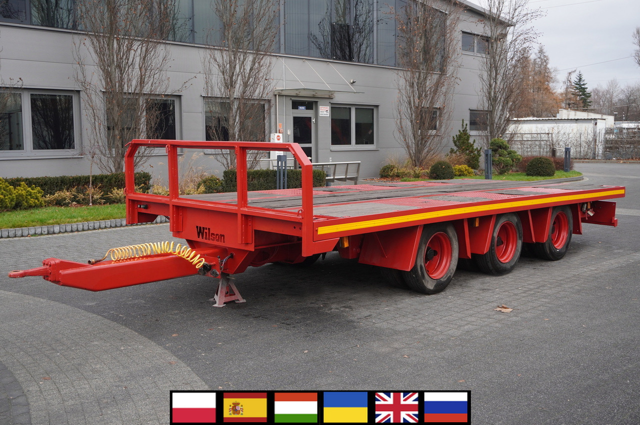 Wilson CTAA3 Flatbed trailer - Dropside/ Flatbed trailer: picture 1 Wilson CTAA3 Flatbed trailer - Dropside/ Flatbed trailer: picture 1