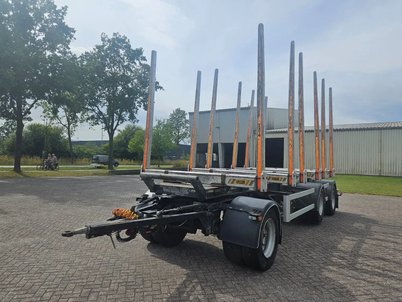 Log trailer GS 3-assige AHW | AV-3000 H | Lift Axle | 6 Rungen: picture 1