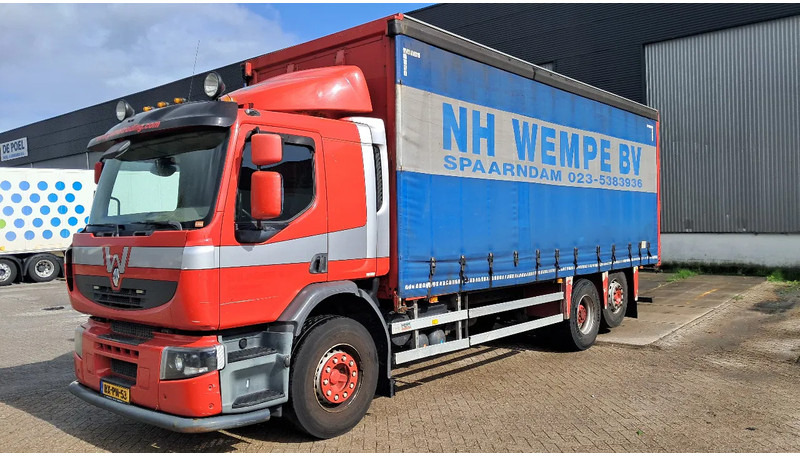 Renault Premium 380 6X2 | Hubrection | Big Axle | 26 ton - Curtain side truck: picture 1 Renault Premium 380 6X2 | Hubrection | Big Axle | 26 ton - Curtain side truck: picture 1