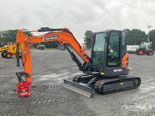 2023 Develon DX50Z-7 Mini Excavator: <6.6t - Mini excavator: picture 2 2023 Develon DX50Z-7 Mini Excavator: <6.6t - Mini excavator: picture 2