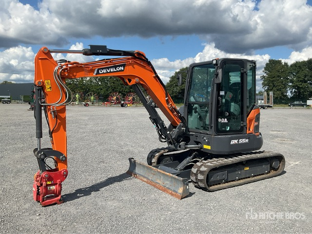 2023 Develon DX55R-7 Mini Excavator: <6.6t - Mini excavator: picture 2 2023 Develon DX55R-7 Mini Excavator: <6.6t - Mini excavator: picture 2