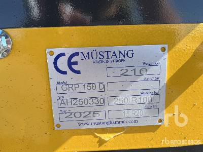 MUSTANG GRP150 D (Unused) - Grapple: picture 3 MUSTANG GRP150 D (Unused) - Grapple: picture 3