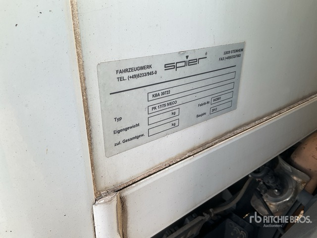 2012 Iveco Eurocargo 75E18 4x2 Van Truck - Box truck: picture 5 2012 Iveco Eurocargo 75E18 4x2 Van Truck - Box truck: picture 5