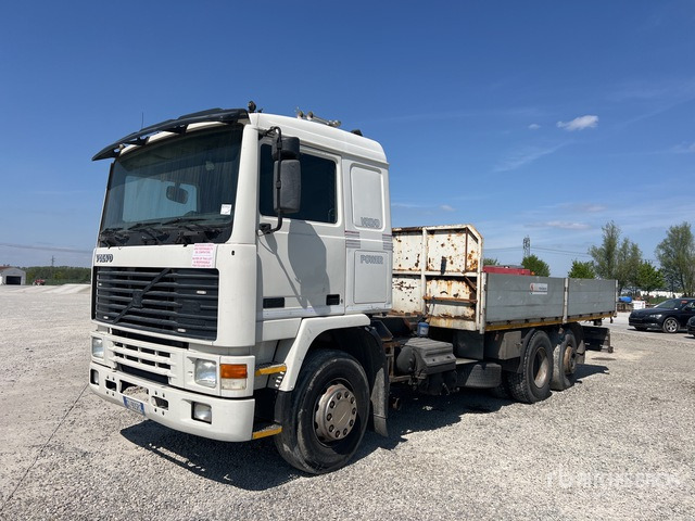 1992 Volvo F12 6x2 (Inoperable) Flatbed Truck - Dropside/ Flatbed truck: picture 3 1992 Volvo F12 6x2 (Inoperable) Flatbed Truck - Dropside/ Flatbed truck: picture 3
