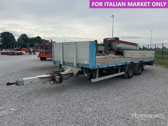 2002 Pezzaioli BC22G/20 T/A Trailer :Misc. Trailer - Dropside/ Flatbed trailer: picture 2 2002 Pezzaioli BC22G/20 T/A Trailer :Misc. Trailer - Dropside/ Flatbed trailer: picture 2