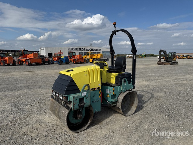 2009 Ammann AV26-2 Rullo vibrante tandem - Road roller: picture 1 2009 Ammann AV26-2 Rullo vibrante tandem - Road roller: picture 1