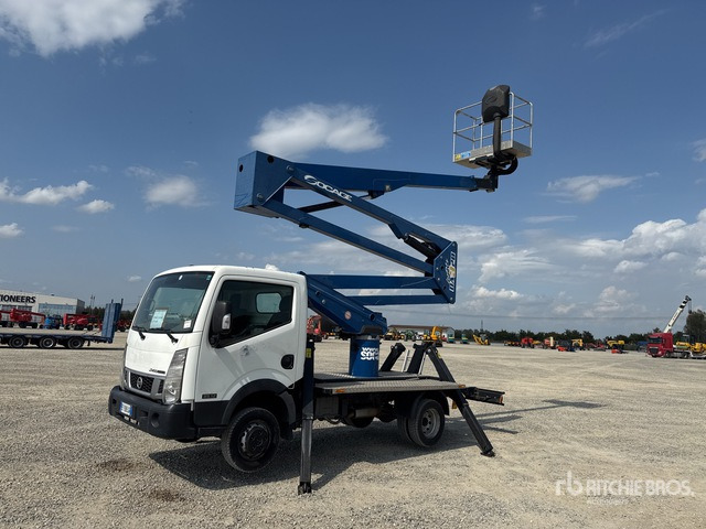 2015 Nissan Cabstar 35.12 2015 Socage DA320 20 m on Bucket Truck - Truck with aerial platform: picture 1 2015 Nissan Cabstar 35.12 2015 Socage DA320 20 m on Bucket Truck - Truck with aerial platform: picture 1
