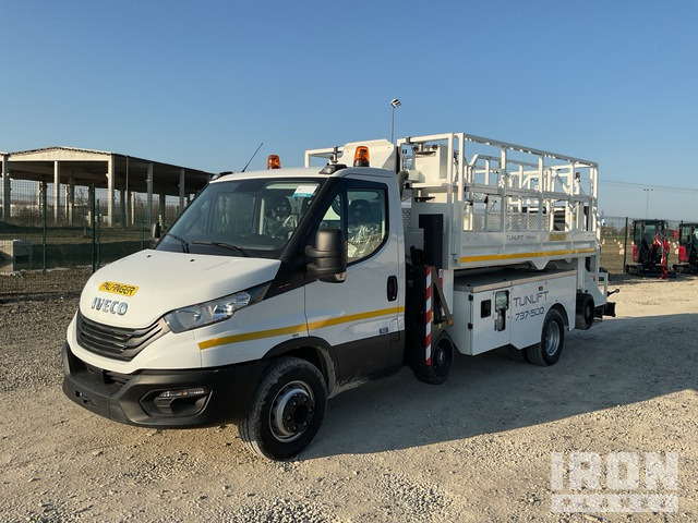 2022 Iveco Daily 2022 Palfinger Tunlift 7.37-500 ... Bucket Truck - Truck with aerial platform: picture 2 2022 Iveco Daily 2022 Palfinger Tunlift 7.37-500 ... Bucket Truck - Truck with aerial platform: picture 2