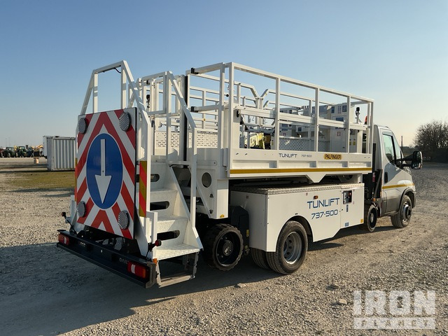2022 Iveco Daily 2022 Palfinger Tunlift 7.37-500 ... Bucket Truck - Truck with aerial platform: picture 4 2022 Iveco Daily 2022 Palfinger Tunlift 7.37-500 ... Bucket Truck - Truck with aerial platform: picture 4