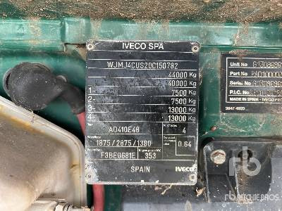 IVECO TRAKKER 480 8x4 - Hook lift truck: picture 5 IVECO TRAKKER 480 8x4 - Hook lift truck: picture 5
