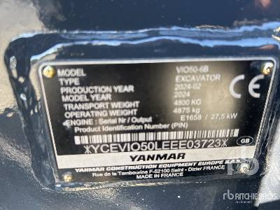 YANMAR VIO50 - Mini excavator: picture 5 YANMAR VIO50 - Mini excavator: picture 5