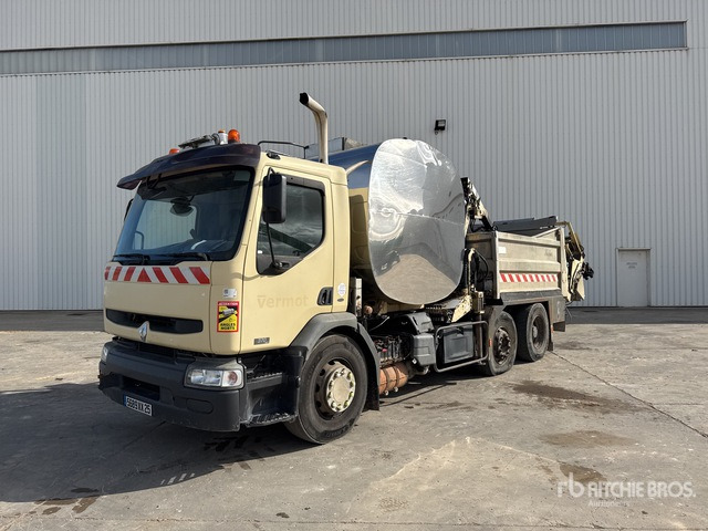 2002 Renault 370-26 Secmair 5000 L on 6x2 Bi-Repand ... Asphalt Distributor Truck - Asphalt distributor: picture 1 2002 Renault 370-26 Secmair 5000 L on 6x2 Bi-Repand ... Asphalt Distributor Truck - Asphalt distributor: picture 1
