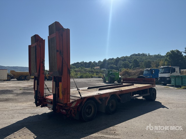 2003 TR AX R243WUL Tri/A Single Drop Remorque Port ... Lowboy Trailer - Autotransporter trailer: picture 4 2003 TR AX R243WUL Tri/A Single Drop Remorque Port ... Lowboy Trailer - Autotransporter trailer: picture 4