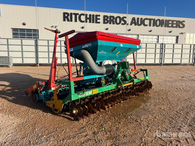 2004 Sulky Optiline MP 4 m 3-Point Combination Combine ... Air Seeder - Combine seed drill: picture 1 2004 Sulky Optiline MP 4 m 3-Point Combination Combine ... Air Seeder - Combine seed drill: picture 1