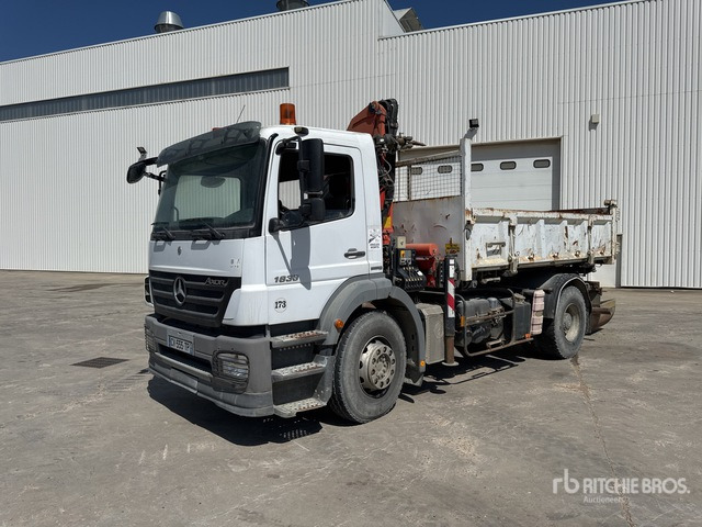 2008 Mercedes Axor 1833 2008 Palfinger PK15500 6100 kg ... Dump Truck with Crane - Tipper, Crane truck: picture 2 2008 Mercedes Axor 1833 2008 Palfinger PK15500 6100 kg ... Dump Truck with Crane - Tipper, Crane truck: picture 2