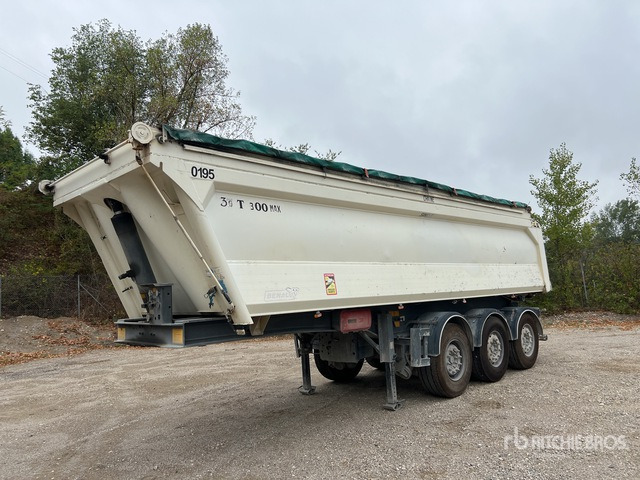 2011 Benalu C34 C MS01 Tri/A Semi Remorque Benne 3 Essieux End Dump Trailer - Tipper semi-trailer: picture 1 2011 Benalu C34 C MS01 Tri/A Semi Remorque Benne 3 Essieux End Dump Trailer - Tipper semi-trailer: picture 1