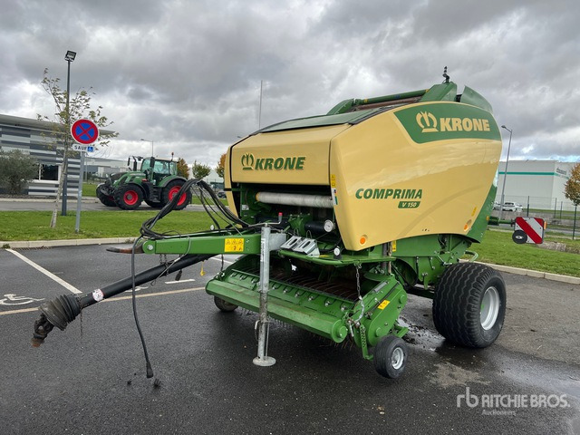 2020 Krone Comprima V 150 Presse A Balles Rondes 1 Essieu S/A Round Baler - Round baler: picture 1 2020 Krone Comprima V 150 Presse A Balles Rondes 1 Essieu S/A Round Baler - Round baler: picture 1