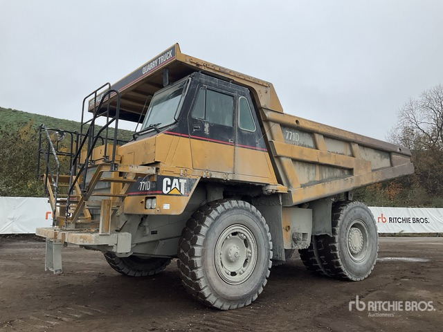 2005 Cat 771D Haul Truck - Rigid dumper/ Rock truck: picture 2 2005 Cat 771D Haul Truck - Rigid dumper/ Rock truck: picture 2