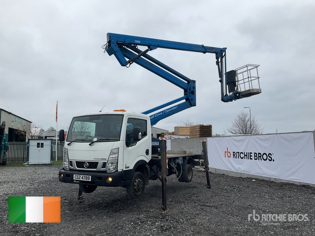 2015 Nissan Cabstar NT400 2015 CTE ZED 21.2JH 20 m on 4x2 Bucket Truck - Truck with aerial platform: picture 2 2015 Nissan Cabstar NT400 2015 CTE ZED 21.2JH 20 m on 4x2 Bucket Truck - Truck with aerial platform: picture 2