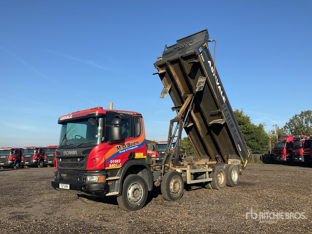 2016 Scania P410 8x4 Twin-Steer Tri/A Dump Truck - Tipper: picture 1 2016 Scania P410 8x4 Twin-Steer Tri/A Dump Truck - Tipper: picture 1
