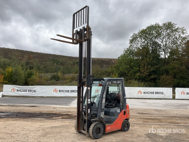 2018 Toyota 02-8FGF15 1500 kg Forklift - Forklift: picture 1 2018 Toyota 02-8FGF15 1500 kg Forklift - Forklift: picture 1