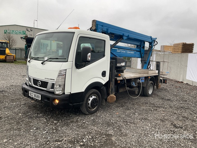 Nissan Cabstar NT400 Bucket Truck - Truck with aerial platform: picture 3 Nissan Cabstar NT400 Bucket Truck - Truck with aerial platform: picture 3