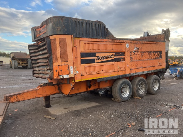2017 Doppstadt DW3060 Tri/A Bio Shredder Horizontal Grinder - Other: picture 2 2017 Doppstadt DW3060 Tri/A Bio Shredder Horizontal Grinder - Other: picture 2