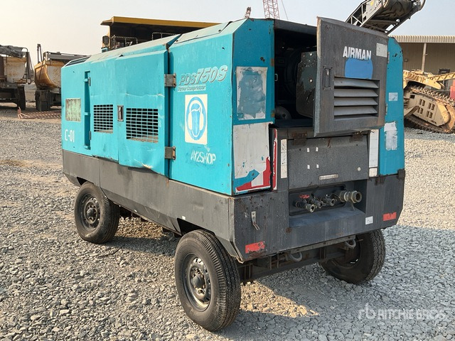 2011 Airman PDS750S Mobile Air Compressor - Air compressor: picture 2 2011 Airman PDS750S Mobile Air Compressor - Air compressor: picture 2