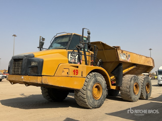 2011 Cat 740B - Articulated dumper: picture 3 2011 Cat 740B - Articulated dumper: picture 3