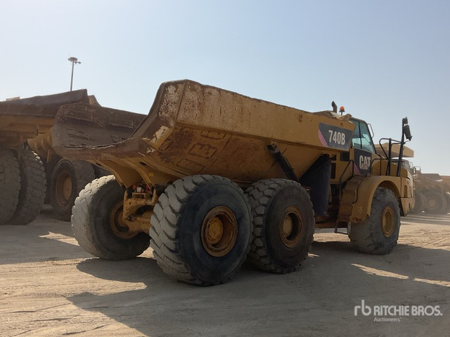 2011 Cat 740B - Articulated dumper: picture 4 2011 Cat 740B - Articulated dumper: picture 4