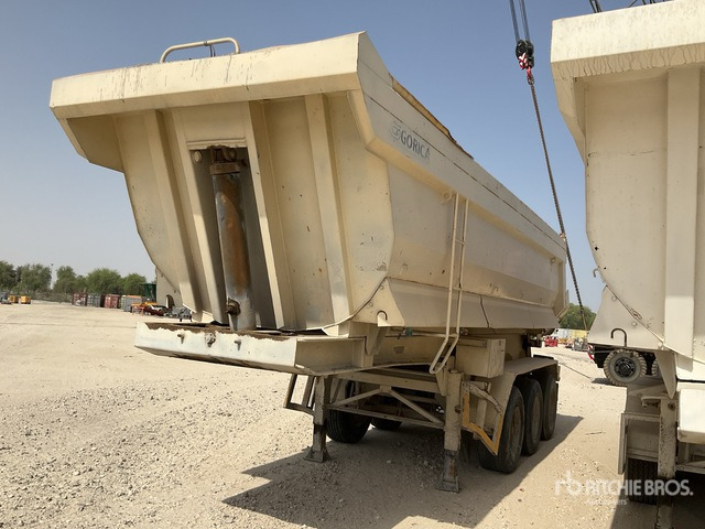 2014 Gorica TP25.07 Tri/A End Dump Trailer - Tipper semi-trailer: picture 2 2014 Gorica TP25.07 Tri/A End Dump Trailer - Tipper semi-trailer: picture 2