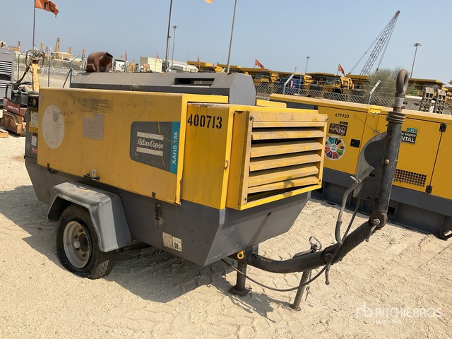 2019 Atlas Copco XAHS186 Mobile (Inoperable) Air Compressor - Air compressor: picture 1 2019 Atlas Copco XAHS186 Mobile (Inoperable) Air Compressor - Air compressor: picture 1