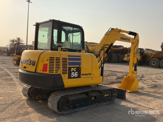 2019 Komatsu PC56-7 Mini Excavator: <6.6t - Mini excavator: picture 3 2019 Komatsu PC56-7 Mini Excavator: <6.6t - Mini excavator: picture 3