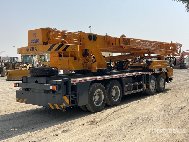 2020 XCMG QY50KA 50 ton 8x4x4 Hydraulic Truck Crane - Mobile crane: picture 4 2020 XCMG QY50KA 50 ton 8x4x4 Hydraulic Truck Crane - Mobile crane: picture 4