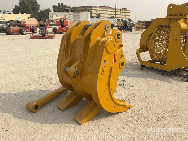 2025 Hongwing Manual - Fits Cat 345D, 349D (U ... Excavator Grapple - Grapple: picture 4 2025 Hongwing Manual - Fits Cat 345D, 349D (U ... Excavator Grapple - Grapple: picture 4
