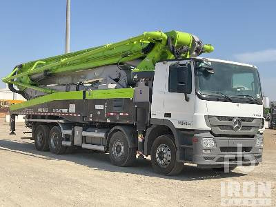 MERCEDES-BENZ ACTROS 4141 2017 Zoomlion 56X-6RZ 56 m on 8 ... - Concrete pump truck: picture 4 MERCEDES-BENZ ACTROS 4141 2017 Zoomlion 56X-6RZ 56 m on 8 ... - Concrete pump truck: picture 4