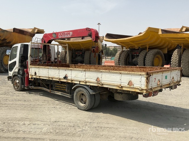 Mitsubishi KK-FK71HJ - Dropside/ Flatbed truck, Crane truck: picture 4 Mitsubishi KK-FK71HJ - Dropside/ Flatbed truck, Crane truck: picture 4