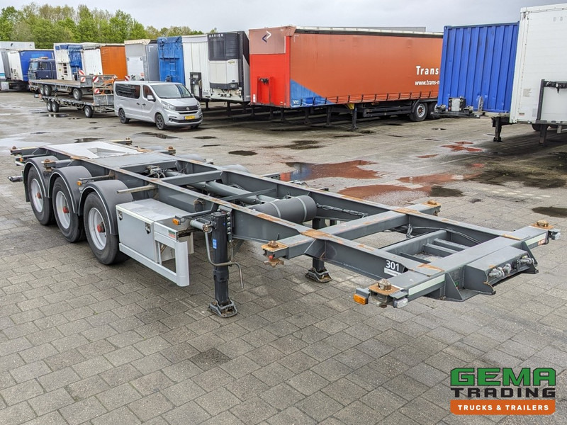 Burg BPO 12-27 3-Assen BPW ADR EX/II EX/III FL OX AT - Trommelremmen - 20/30FT TankChassis - RVS Driptray/Toolbox (O1824) - Container transporter/ Swap body semi-trailer: picture 3 Burg BPO 12-27 3-Assen BPW ADR EX/II EX/III FL OX AT - Trommelremmen - 20/30FT TankChassis - RVS Driptray/Toolbox (O1824) - Container transporter/ Swap body semi-trailer: picture 3