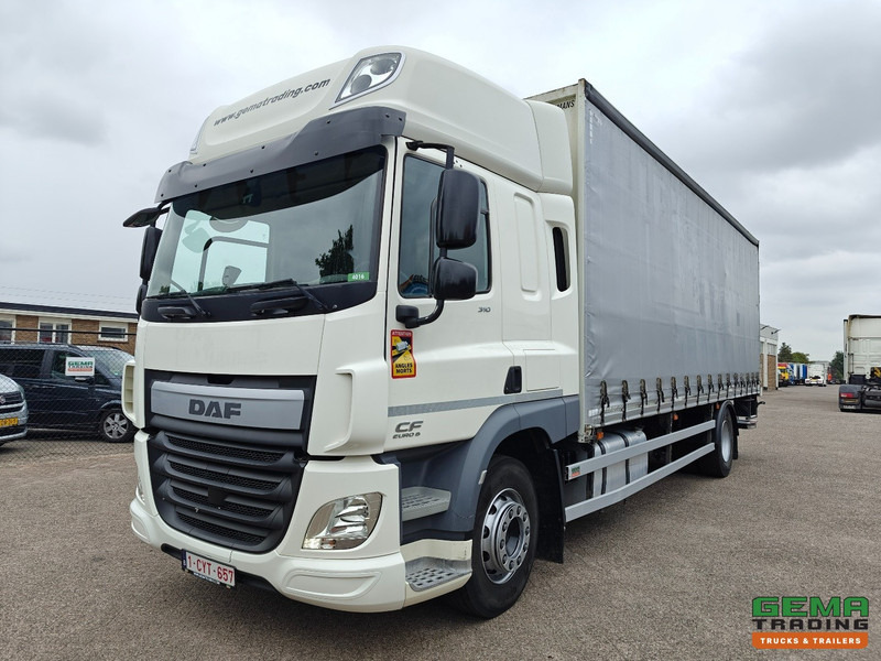 DAF CF 310 4x2 SpaceCab Euro6 - Schuifzeilenbak 7.7M + Laadklep 1500KG - 10/2025 APK - Curtain side truck: picture 1 DAF CF 310 4x2 SpaceCab Euro6 - Schuifzeilenbak 7.7M + Laadklep 1500KG - 10/2025 APK - Curtain side truck: picture 1