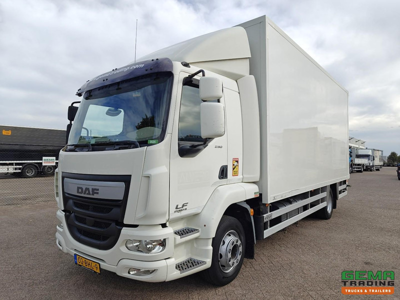 DAF LF 250 FA 4x2 Dagcab Euro6 - GeslotenBak 6.0m + Laadklep 2500KG - Navi - Standkachel - Bak NieuwGespoten - Box truck: picture 1 DAF LF 250 FA 4x2 Dagcab Euro6 - GeslotenBak 6.0m + Laadklep 2500KG - Navi - Standkachel - Bak NieuwGespoten - Box truck: picture 1