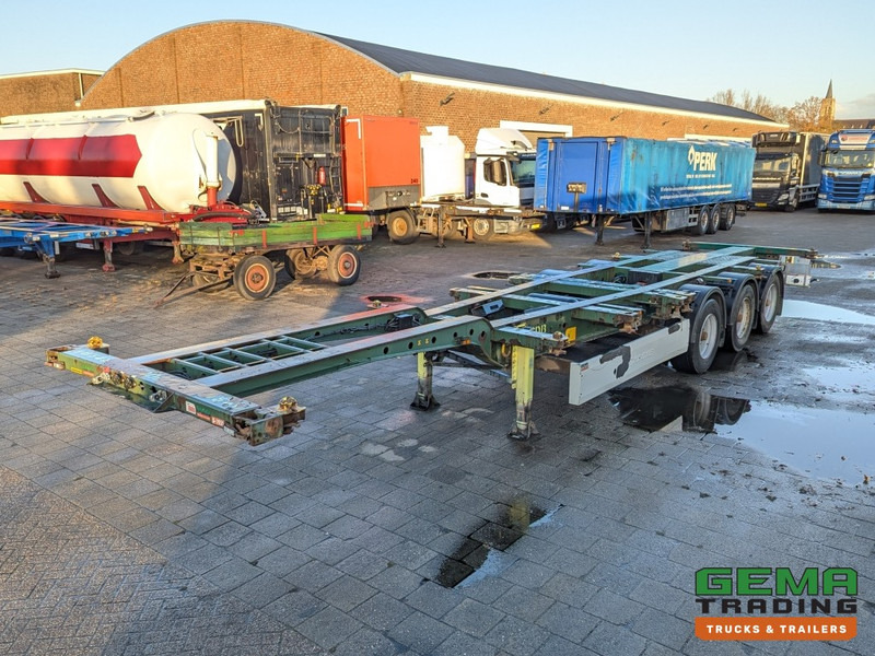 Krone SD 27 3-Assen BPW Backslider - DrumBrakes - 20 2x20FT/30/40FT - 10+ Units in Stock (O1931) - Container transporter/ Swap body semi-trailer: picture 2 Krone SD 27 3-Assen BPW Backslider - DrumBrakes - 20 2x20FT/30/40FT - 10+ Units in Stock (O1931) - Container transporter/ Swap body semi-trailer: picture 2