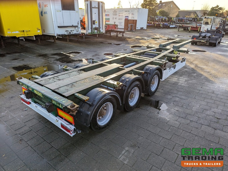 Krone SD 27 3-Assen BPW Backslider - DrumBrakes - 20 2x20FT/30/40FT - 10+ Units in Stock (O1931) - Container transporter/ Swap body semi-trailer: picture 1 Krone SD 27 3-Assen BPW Backslider - DrumBrakes - 20 2x20FT/30/40FT - 10+ Units in Stock (O1931) - Container transporter/ Swap body semi-trailer: picture 1